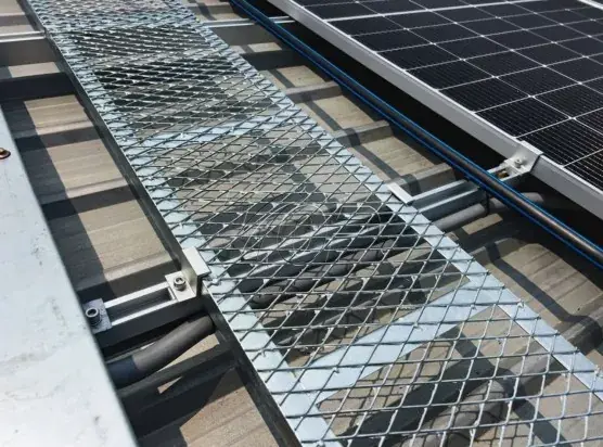 Solar Rooftop Walkway